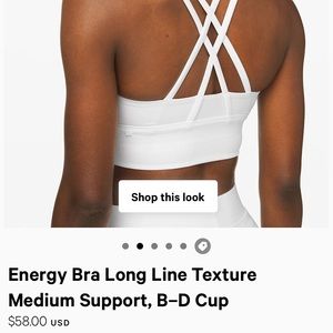 Lululemon Sports bra